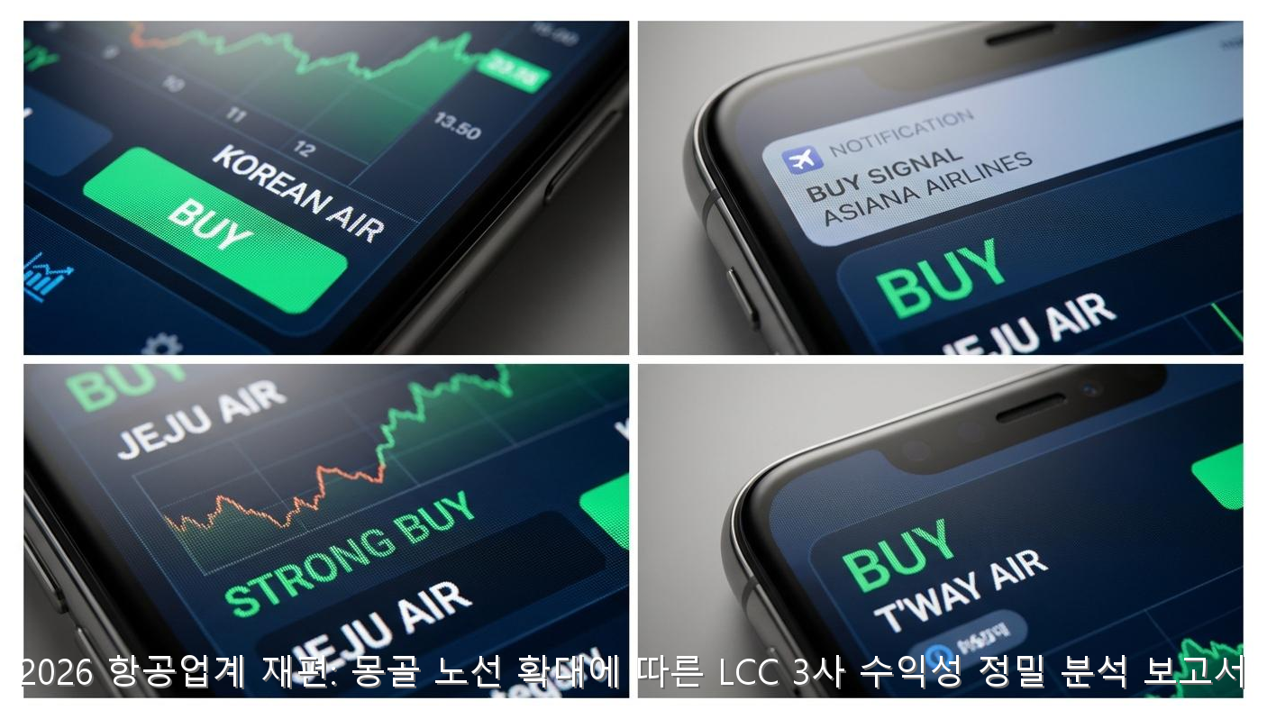 2026 항공업계 재편: 몽골 노선 확대에 따른 LCC 3사 수익성 정밀 분석 보고서 핵심 안내 및 분석 인포그래픽 (8)