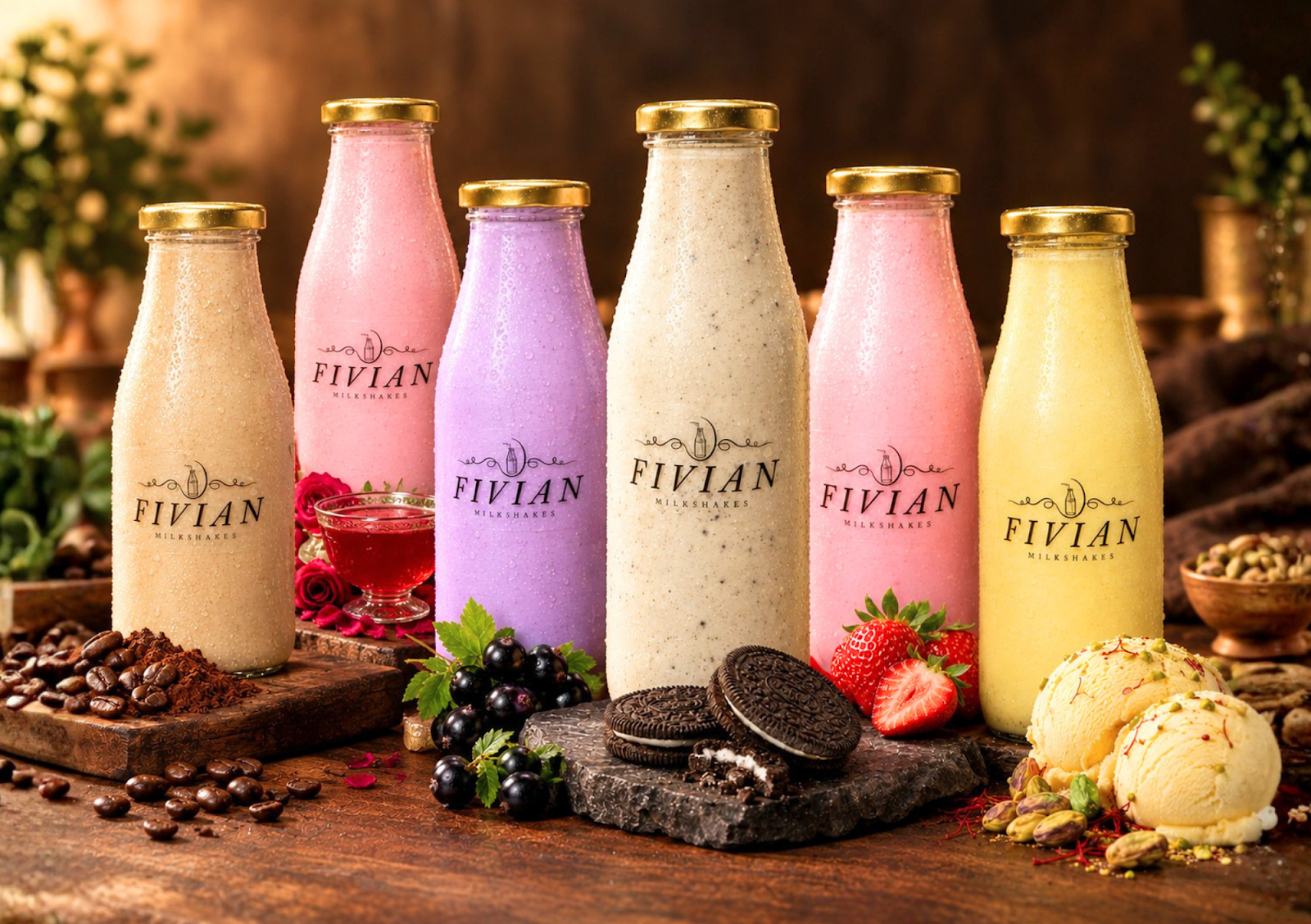 Gourmet Milkshakes Range