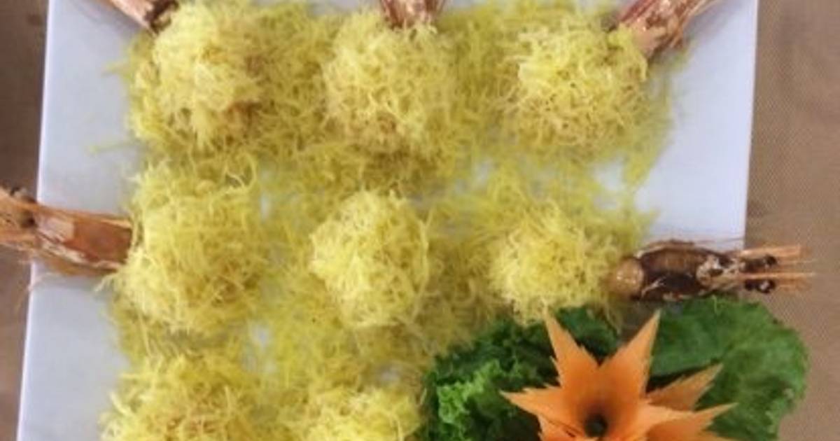 Tôm chiên cẩm tú