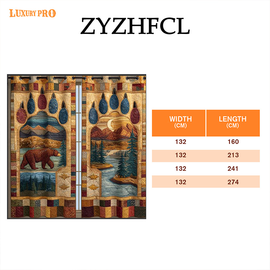 Free‑Motion Quilted Curtain