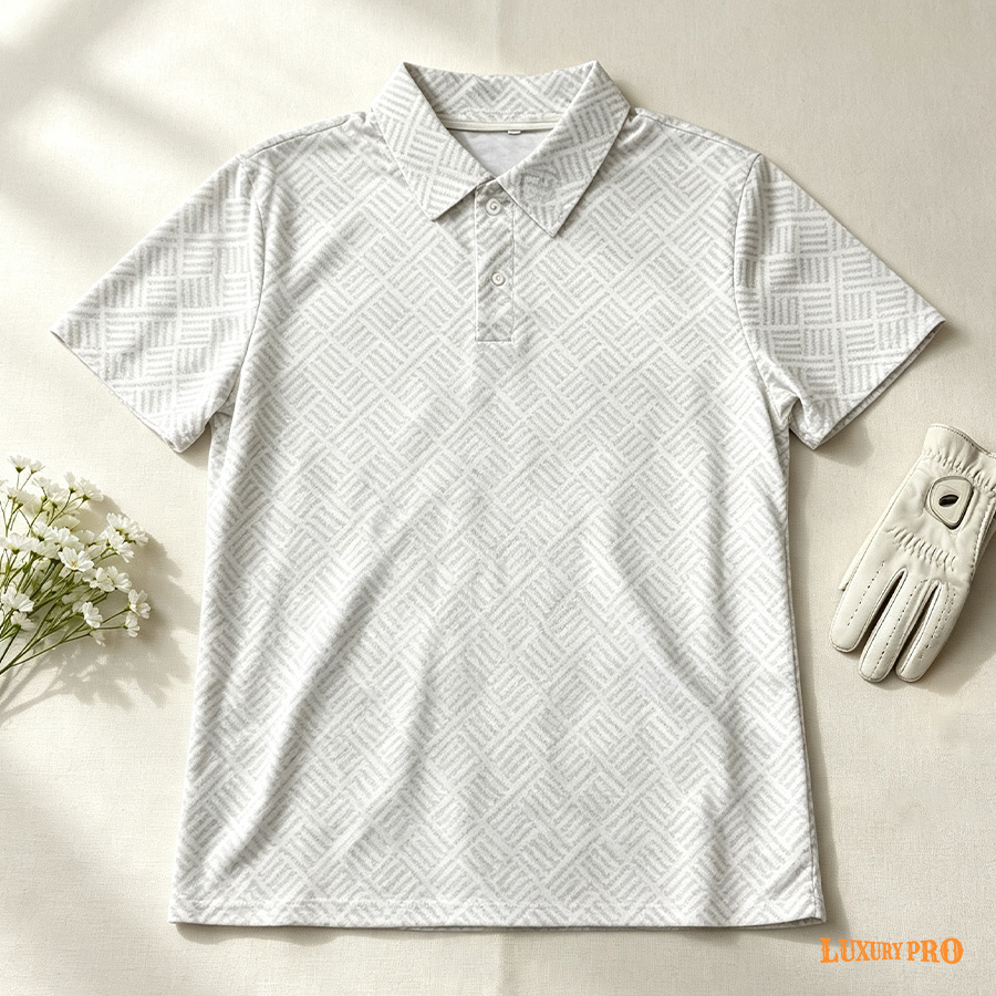 AOP HOA Women's Polo Shirt - 180G Bird's Eye Mesh