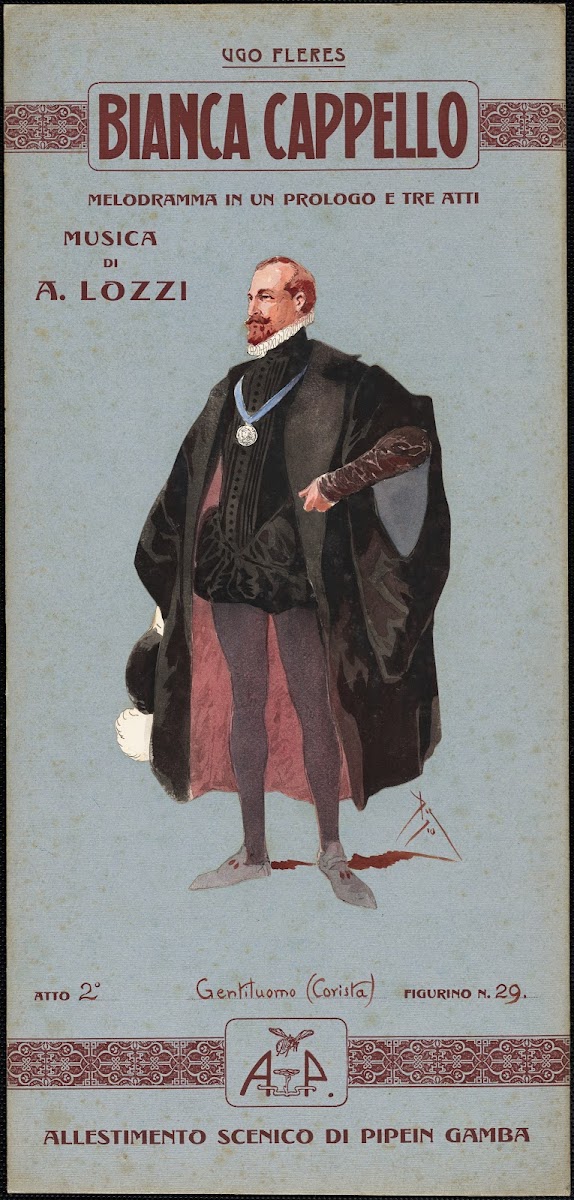 Gentiluomo Corista 1910