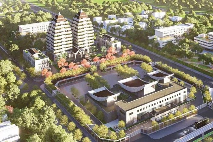Hiện trạng khu đất làm nhà tang lễ với 2 tòa tháp giữa trung tâm Hà Nội - Báo Tiền Phong