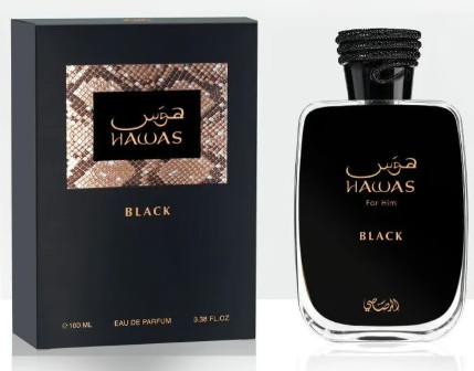 HAWAS BLACK HOMBRE 100ML EDP RASASI