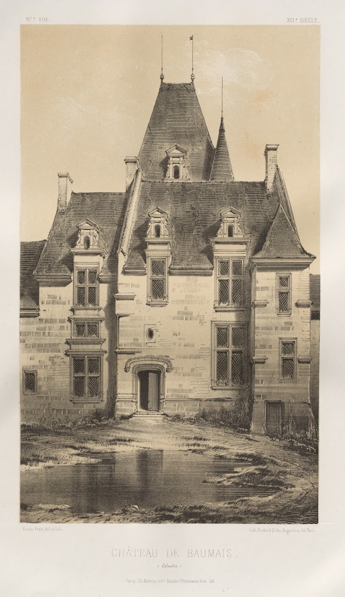 Château de Baumais Calvados 1860