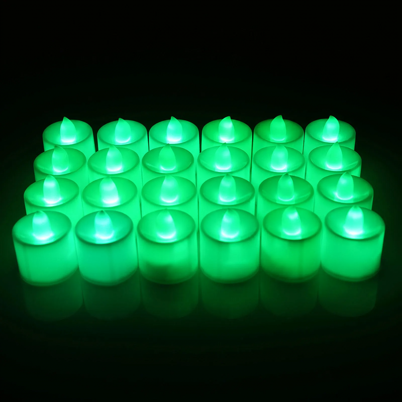LED candlelight, PVC, decorative lighting