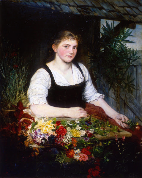 Fischersfrau von Frauenchiemsee 1880