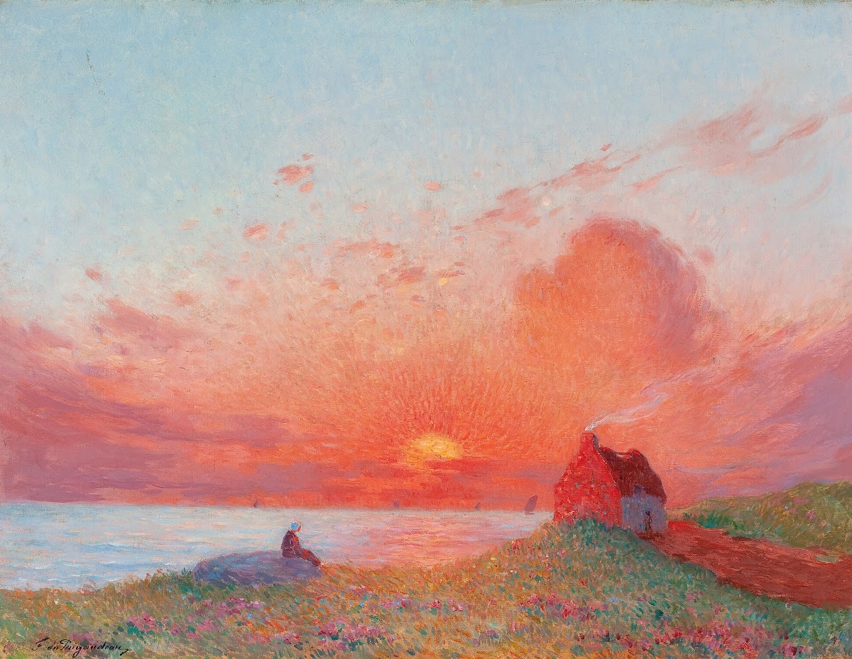 Coucher de soleil près du Croisic
