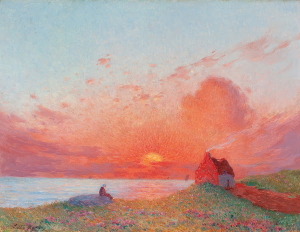 Coucher de soleil près du Croisic