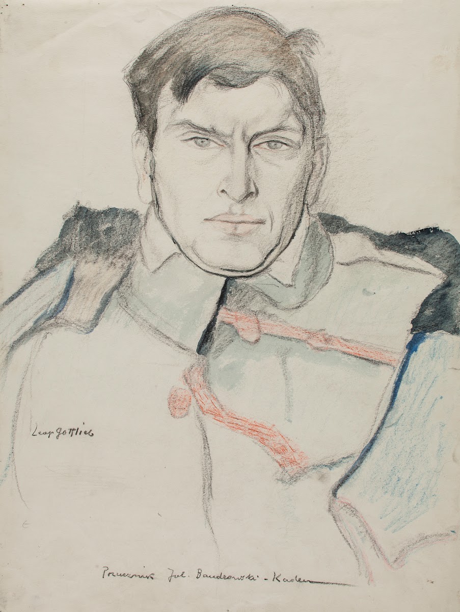 Portret Juliusza Kaden Bandrowskiego porucznika Legionów Polskich 1915