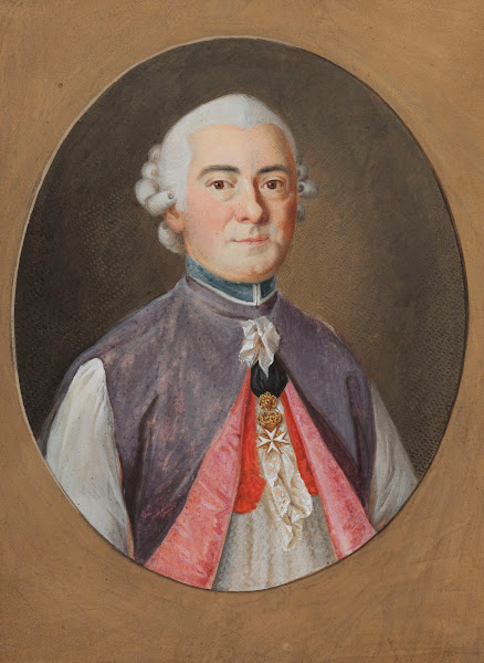 Portret duchownego biskupa 1790