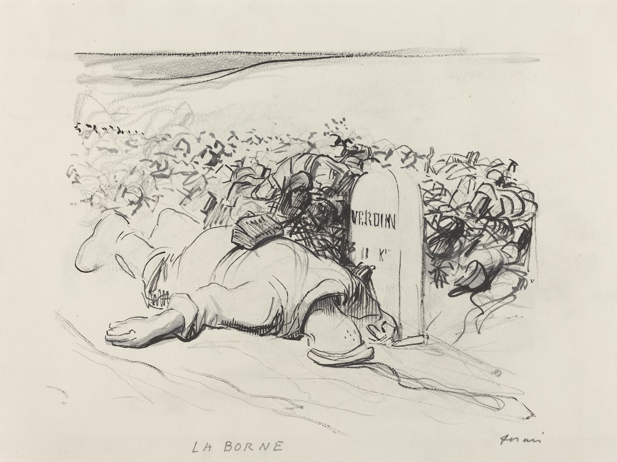 La Borne Verdun c 1916