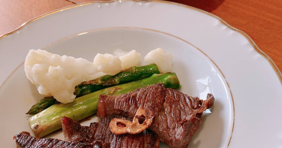 Bò áp chảo eat clean