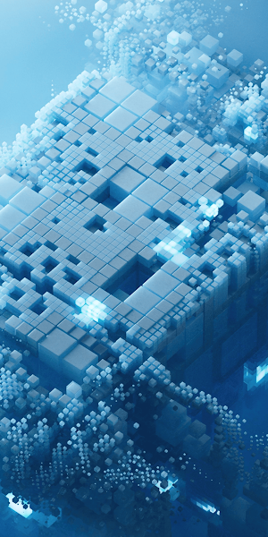 Data, 3D, Technology, Abstract 4K Wallpaper Background