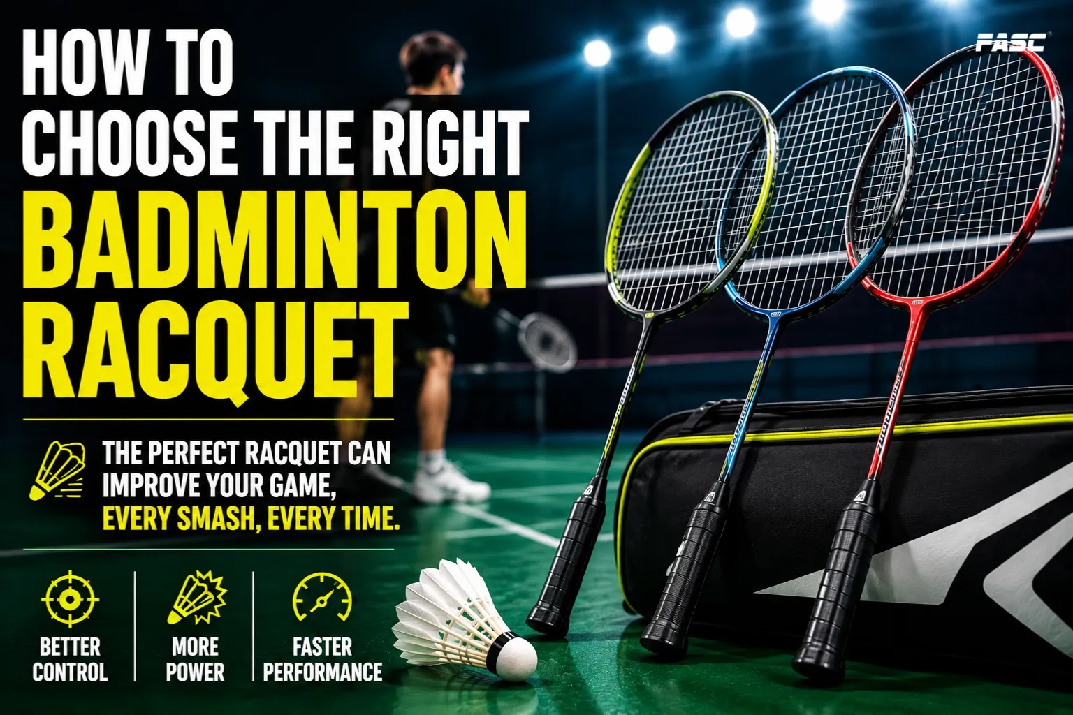 How to choose the right badminton racquet