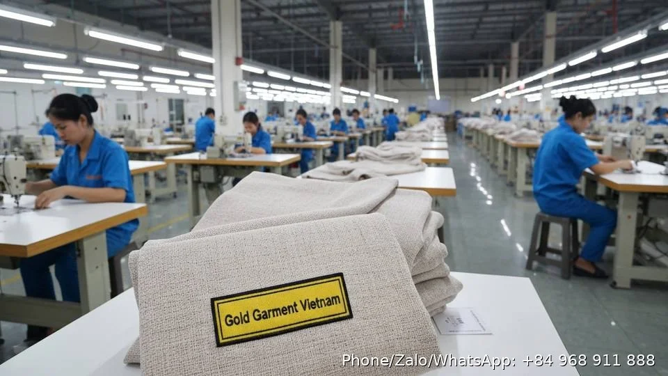 Clothing Line - Gold Garment Vietnam