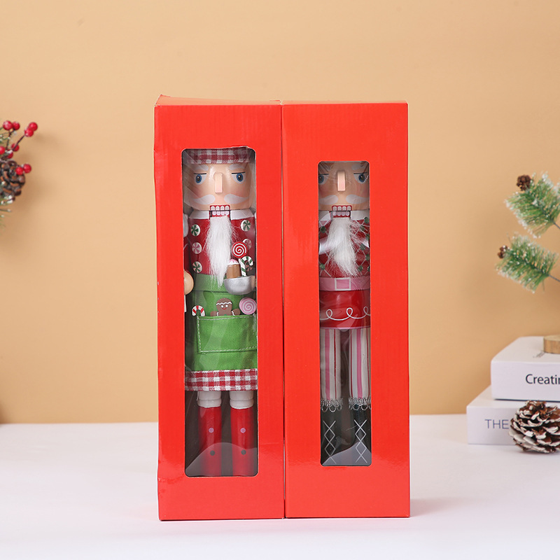 Wooden Nutcracker Set, 38 cm, 2-piece
