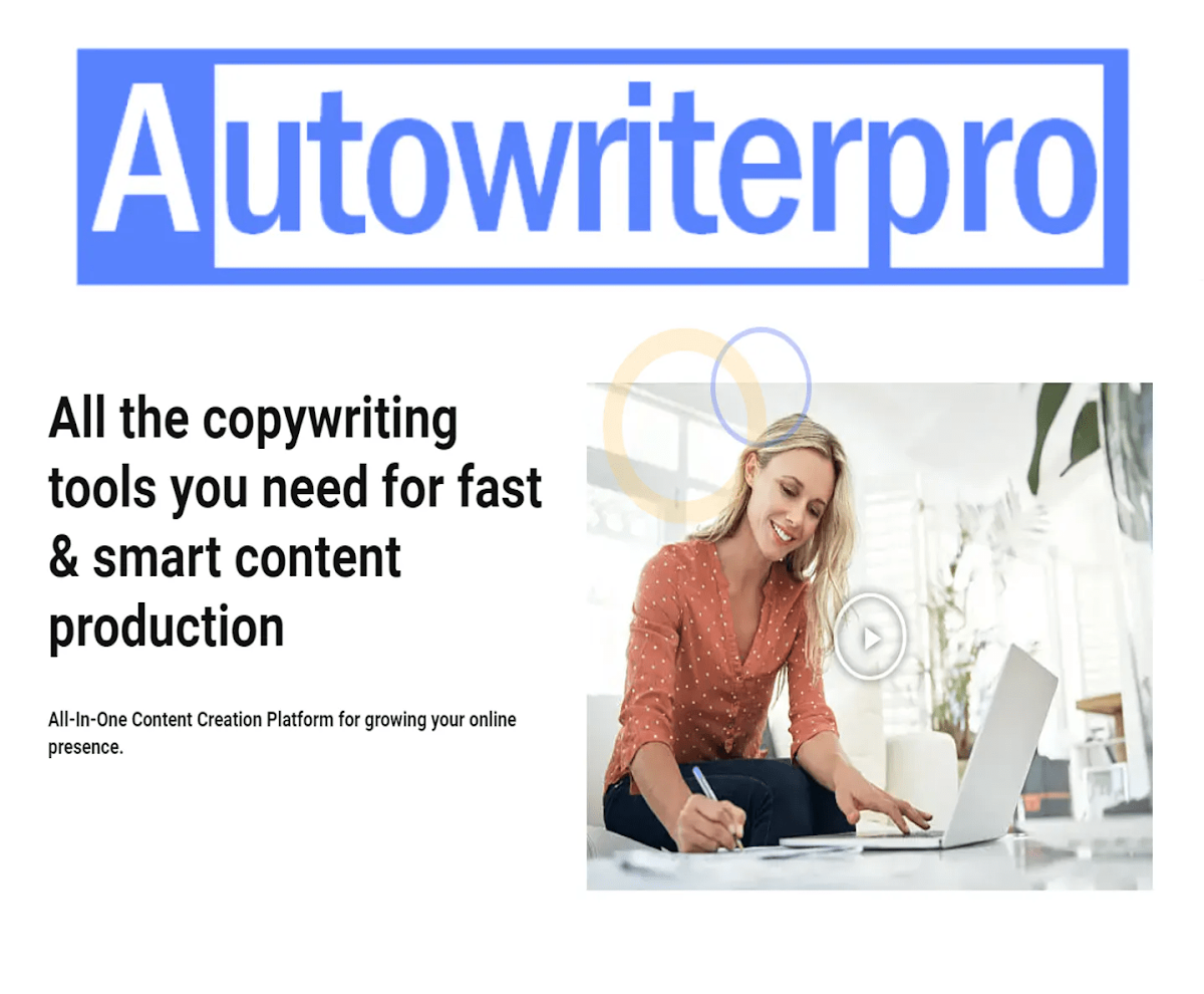 Captura de Autowriterpro