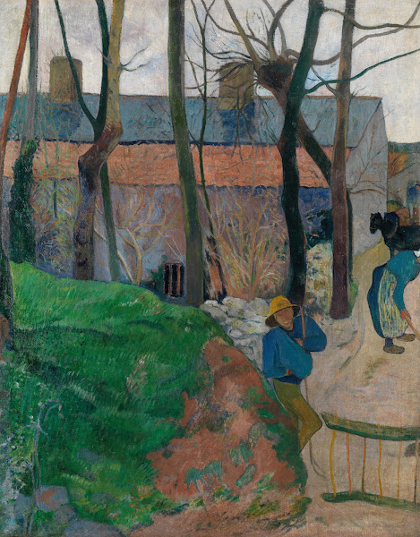 Häuser in Le Pouldu 1890