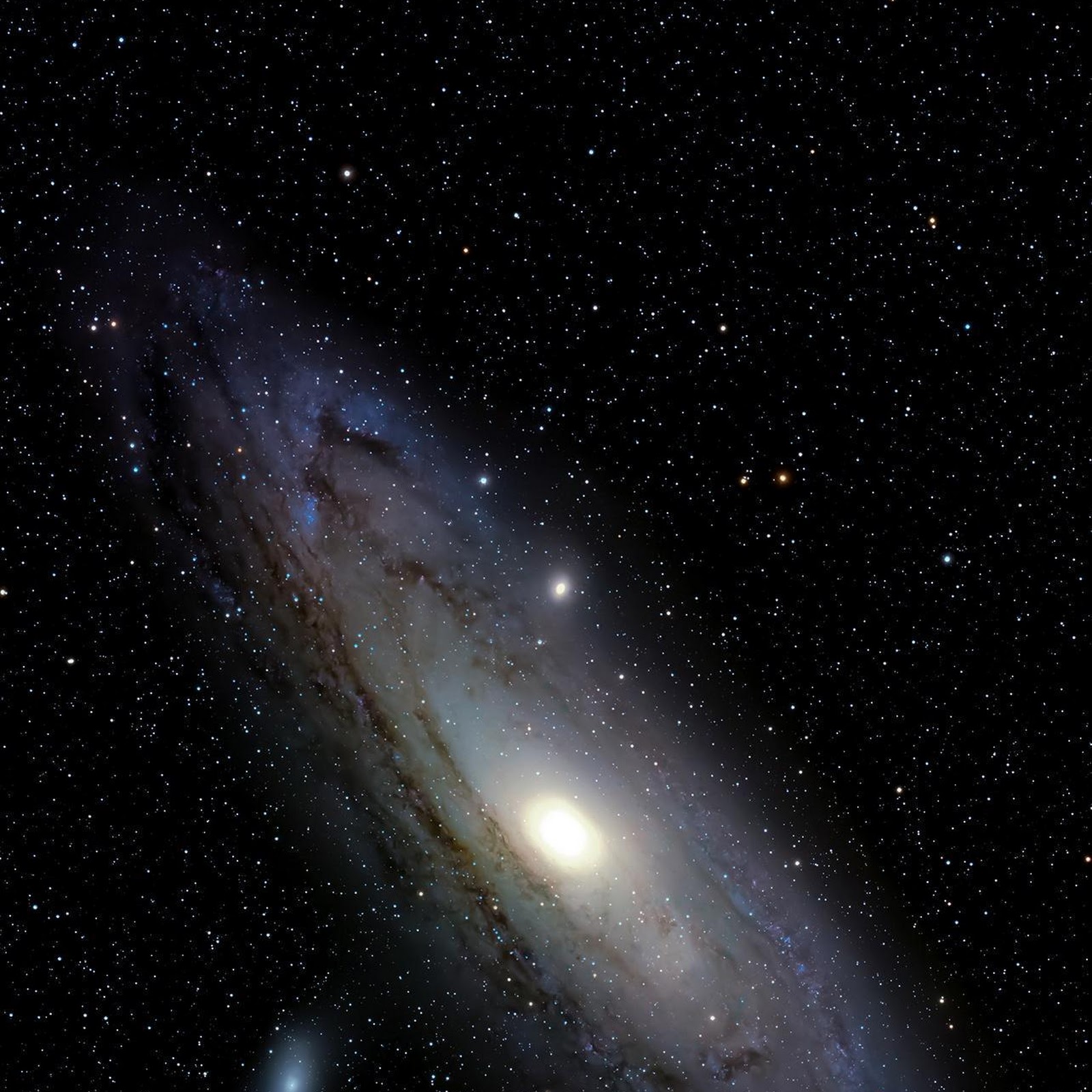 Download The Andromeda Spiral Galaxy Full HD iPhone