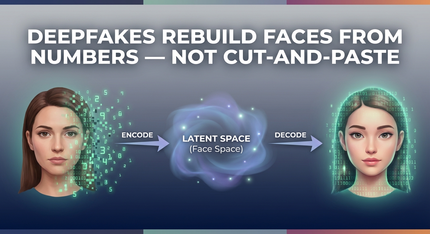 Deepfakes Rebuild Faces From 128 Numbers — Why That Breaks Your Usual Evidence Gut-Check