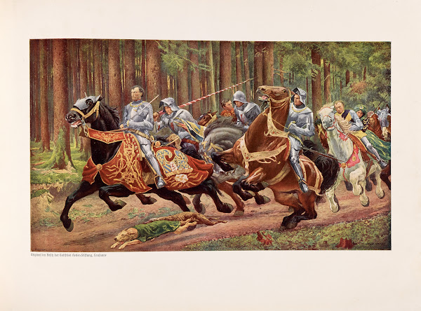 Eugen Burnand  zehn farbige Kunstblatter Pl10 1904