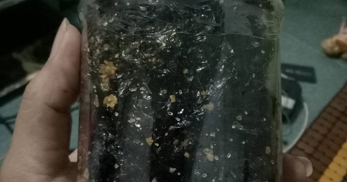 Rong biển cháy tỏi giòn ngon