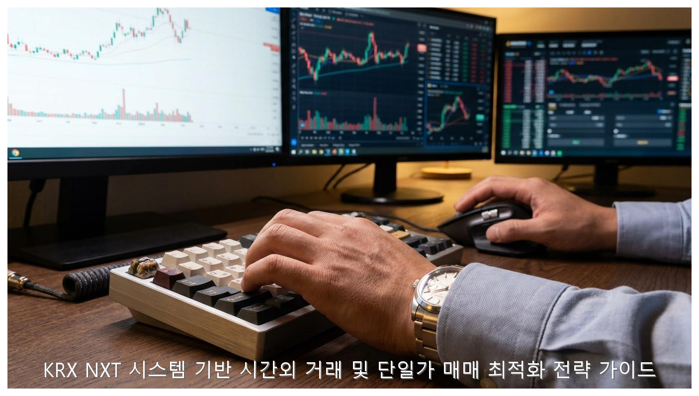 KRX NXT 시스템 기반 시간외 거래 및 단일가 매매 최적화 전략 가이드 핵심 안내 및 분석 인포그래픽 (8)