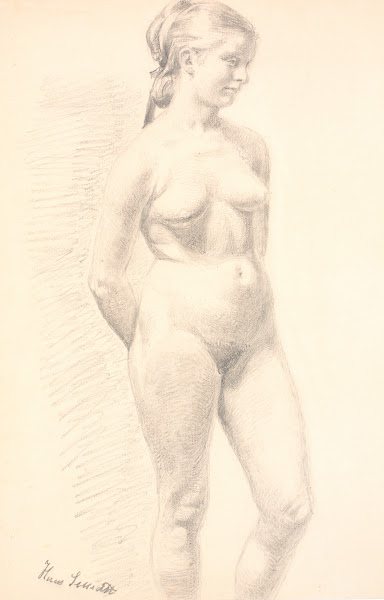 Stående kvindelig model 1859   1869