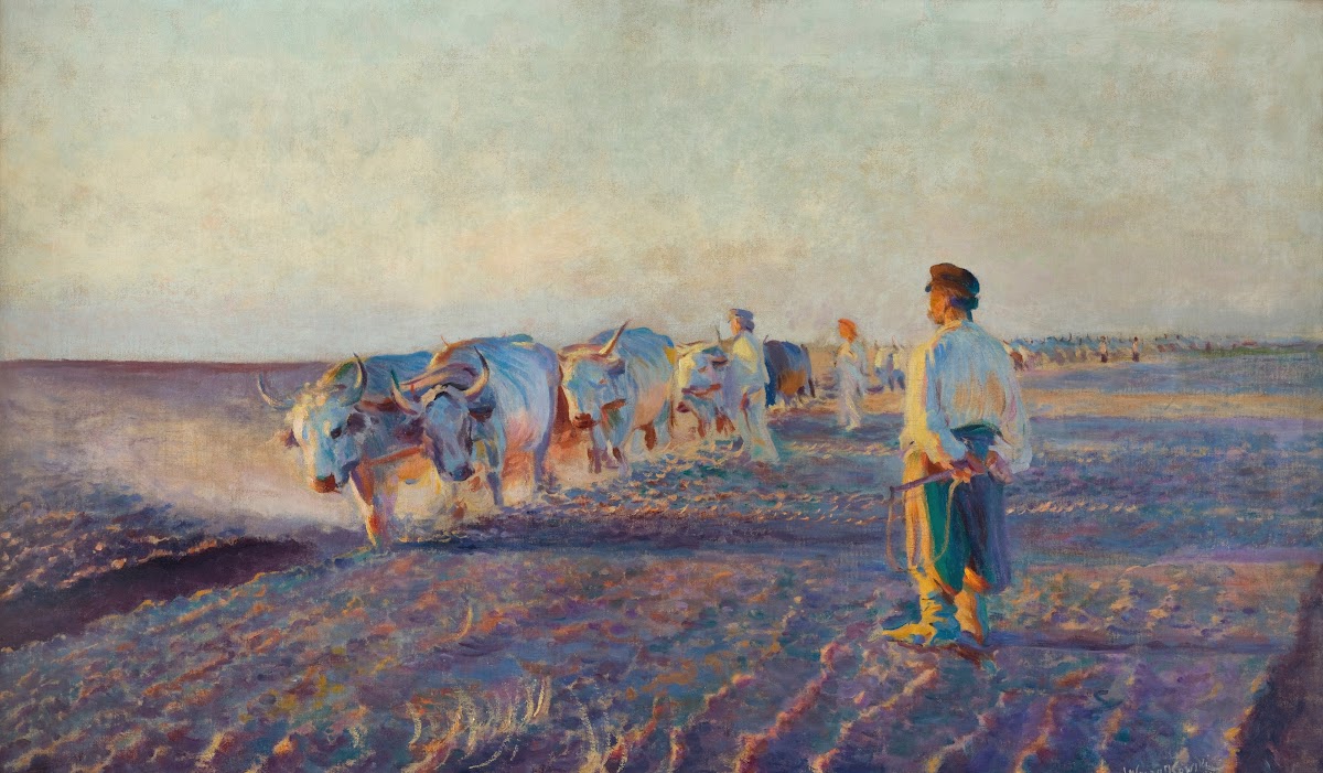 Plowing in the Ukraine 1892