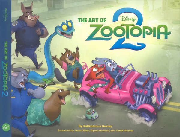 Bìa The Art of Zootopia 2
