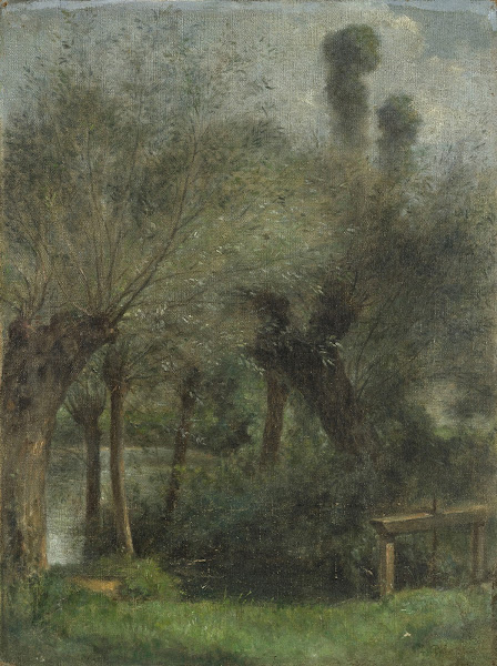 Etang de Jouy le Comte près de lIsle Adam 1866