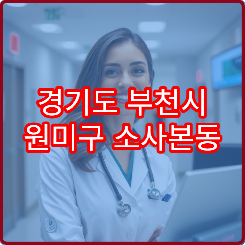 경기도 부천시 원미구 소사본동 설날 명절 정형외과 연휴 진료 병원 관절염·디스크 상담 가능