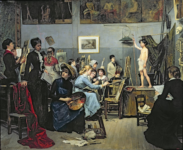 In The Studio 1881
