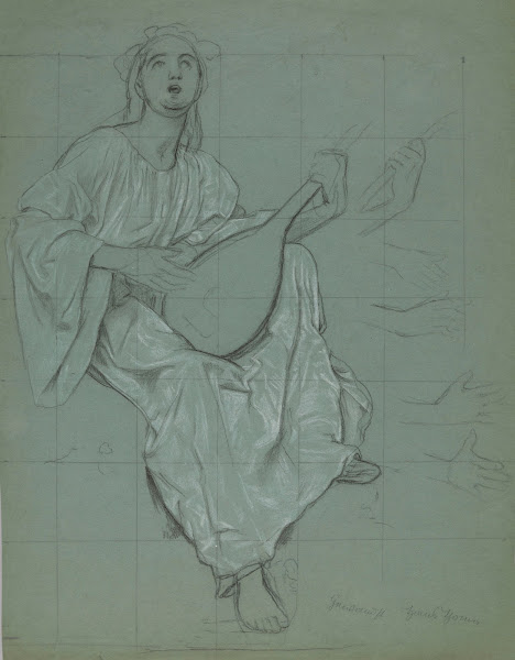 Woman Playing the Lute 1908