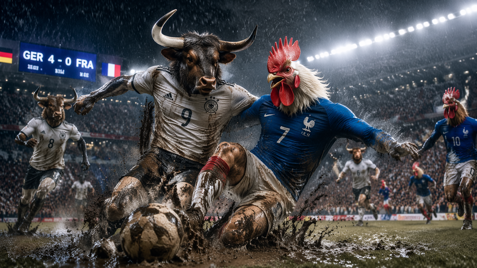 Un fútbol surrealista de alta intensidad