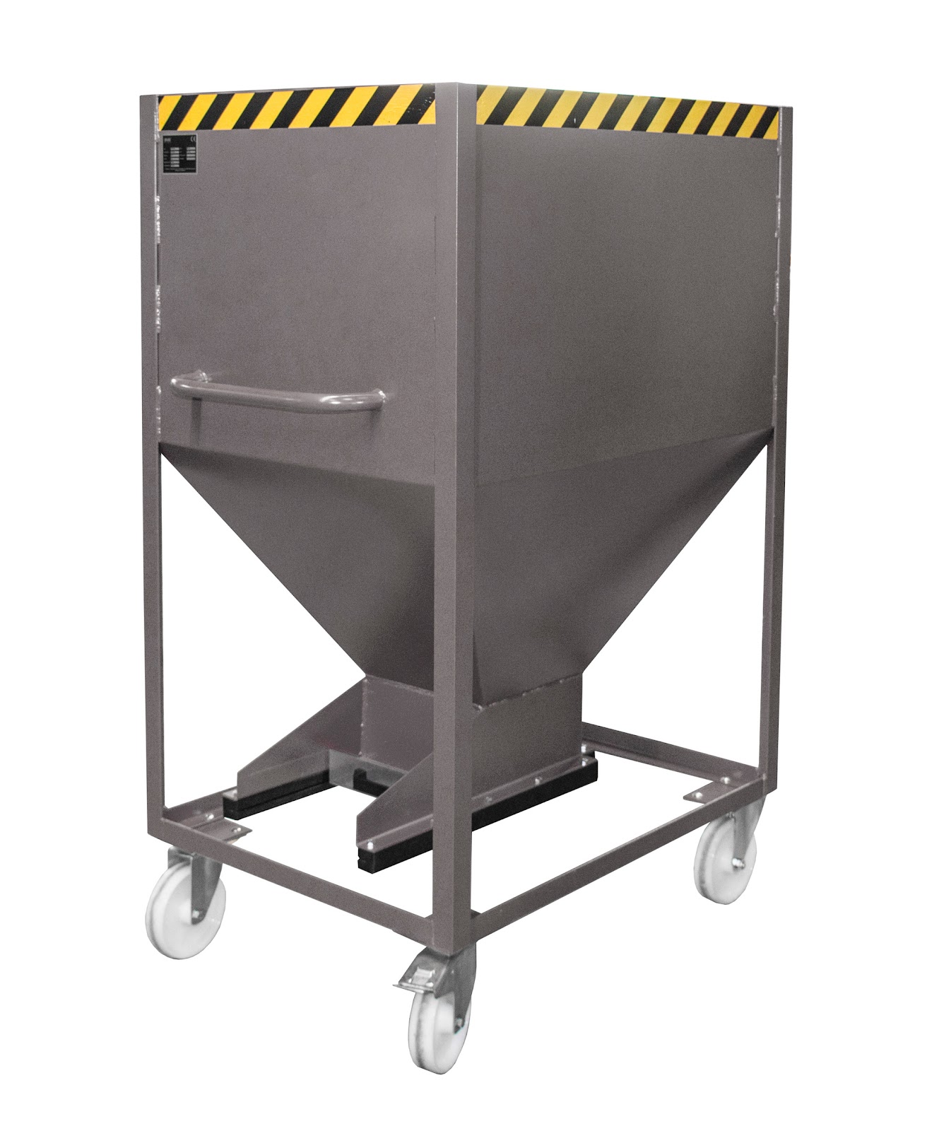 Silocontainer SR-D 600, gelakt, Muisgrijs