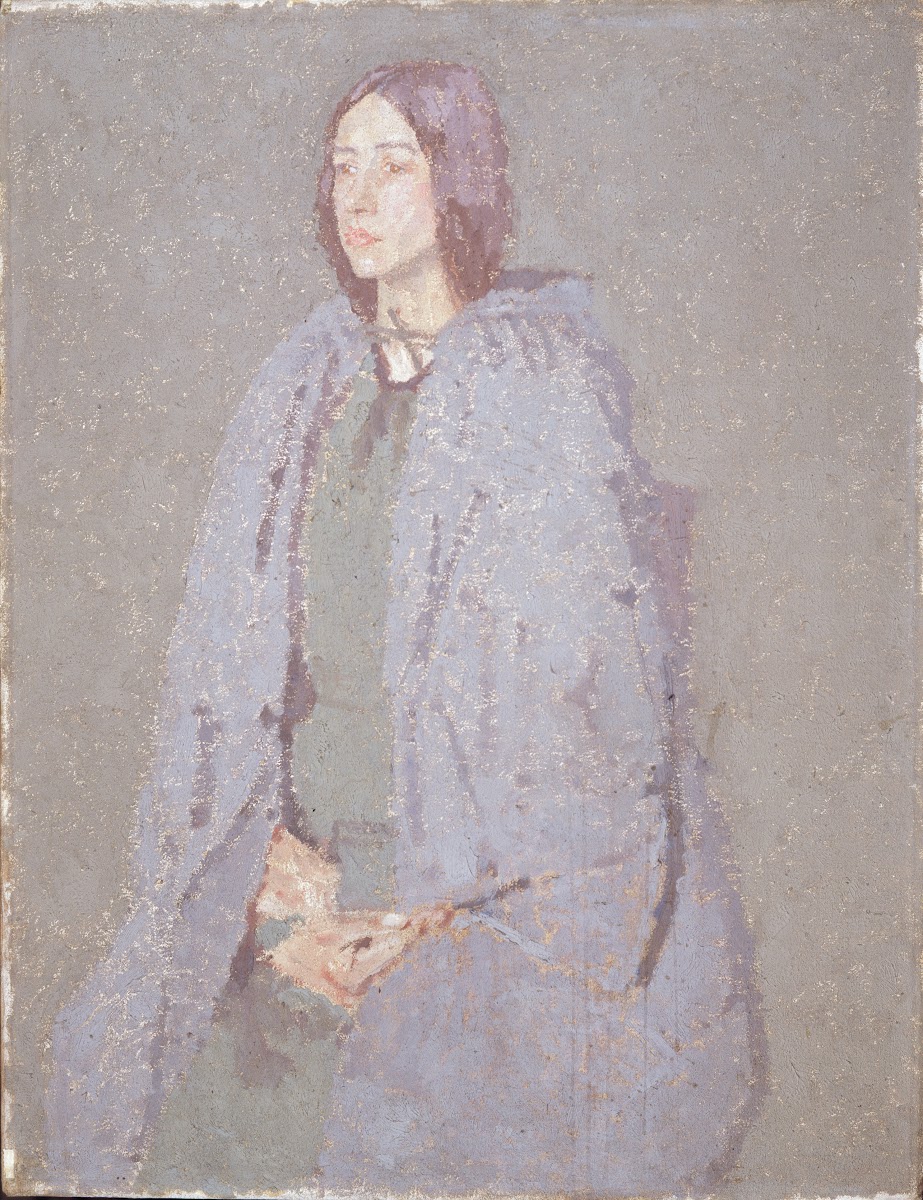Woman with Cloak circa 1920 1924