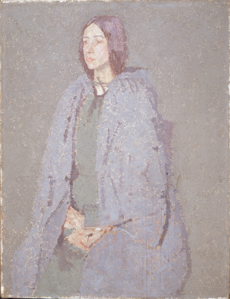 Woman with Cloak circa 1920 1924