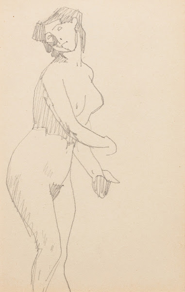 Femme nue debout 1905 1907