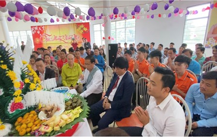 Trường Đại học Tây Bắc tổ chức đón tết Bun Pi May cho Lưu học sinh nước Cộng hòa Dân chủ Nhân dân Lào
