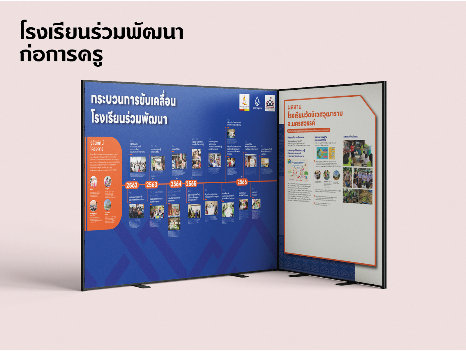 Exhibition Booth โรงเรียนร่วมพัฒนา