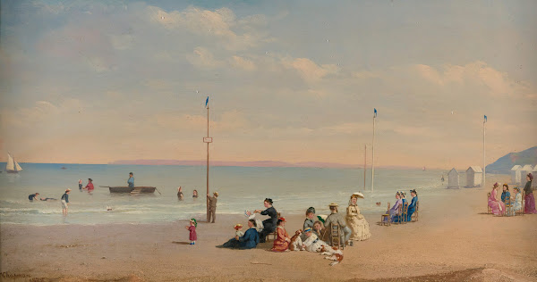 A Day At The Beach 1878