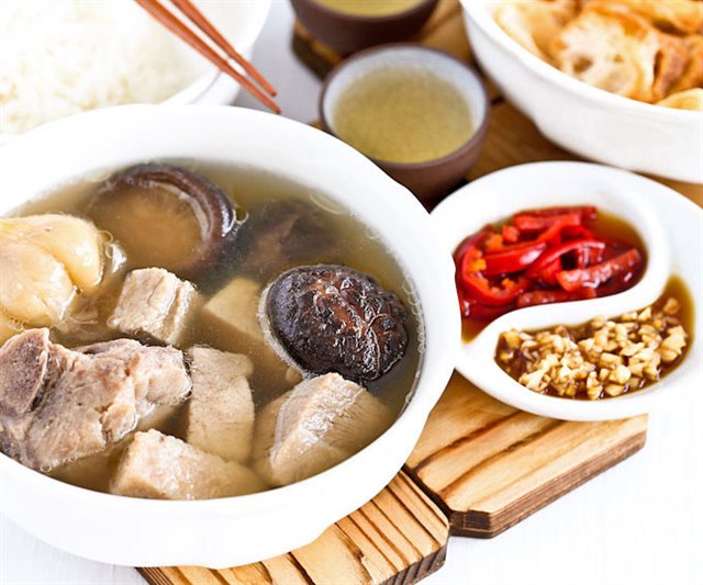 Canh Nấm Đông Cô Hầm Sườn Heo