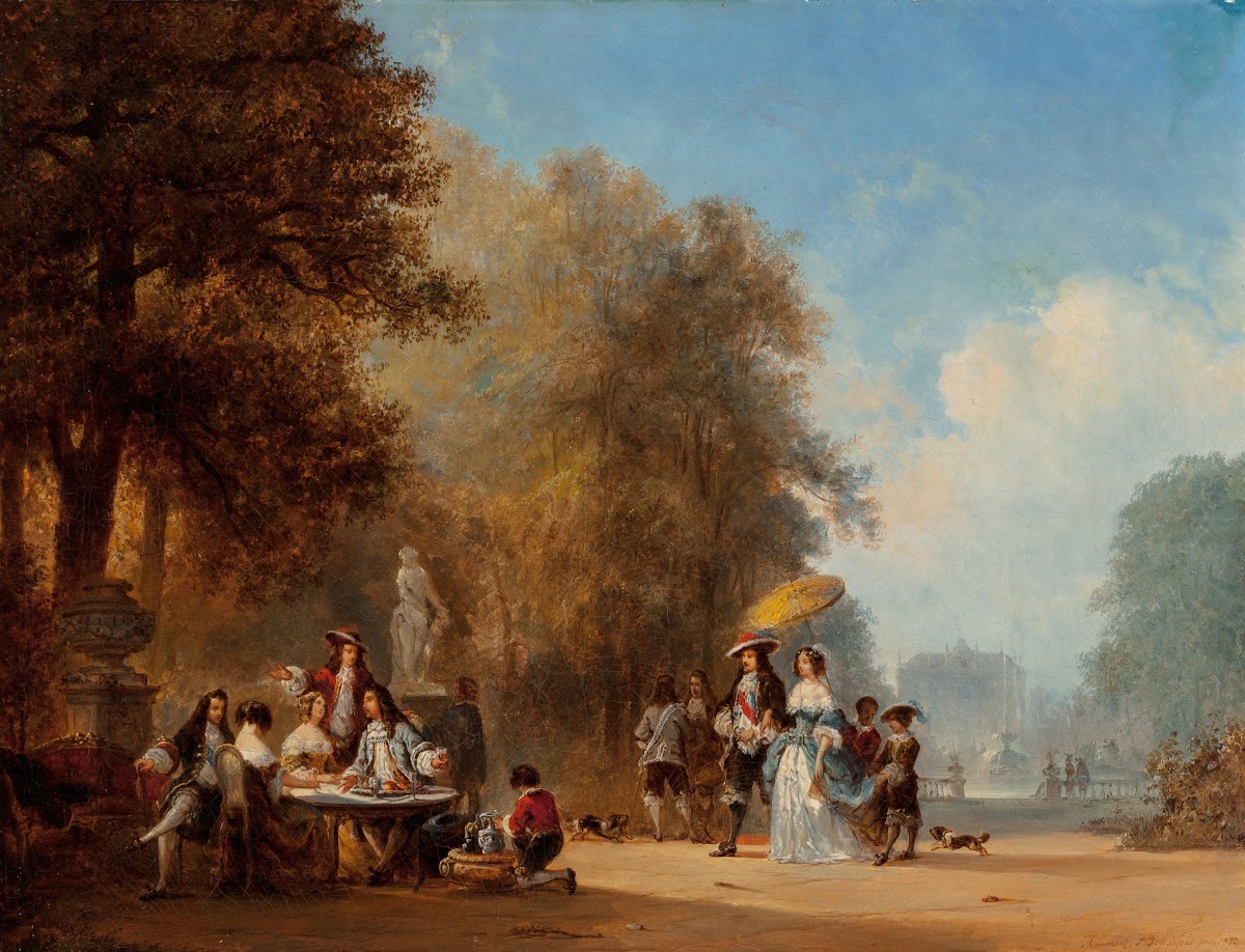 Fête galante 1852