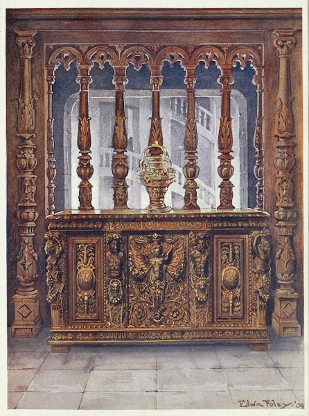 Henri Deux carved coffer or bahut ca 1555 1910   1911