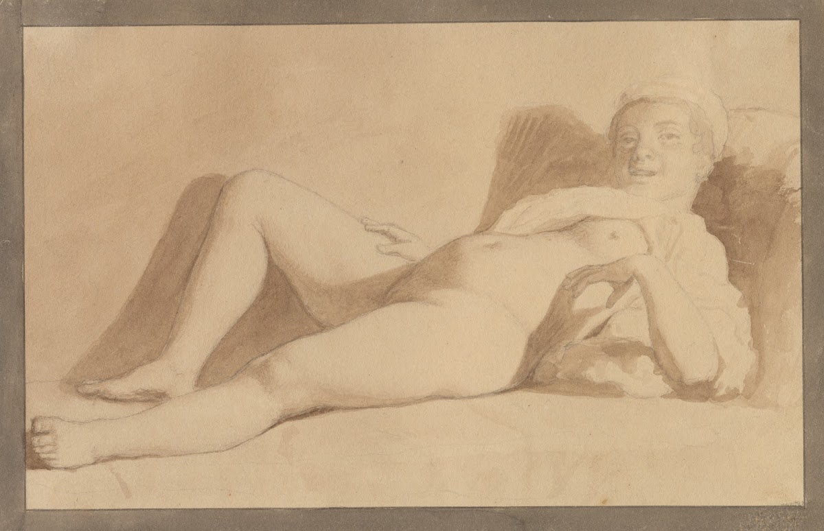 Reclining Female Nude 1807  1810