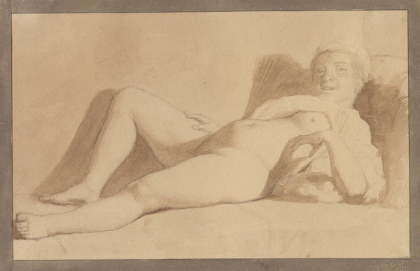 Reclining Female Nude 1807  1810