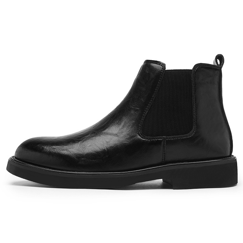 Men's Chelsea Boots made of soft leather, slip-resistant