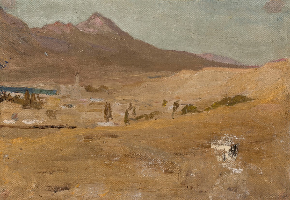 Corinth From the journey to Greece 1905